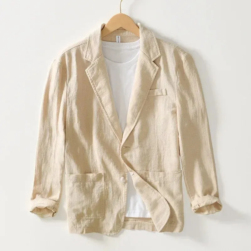 Luminara Linen Blazer