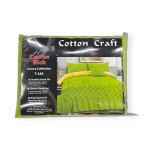 Luxury Collection Green Duvet Cover Set T144