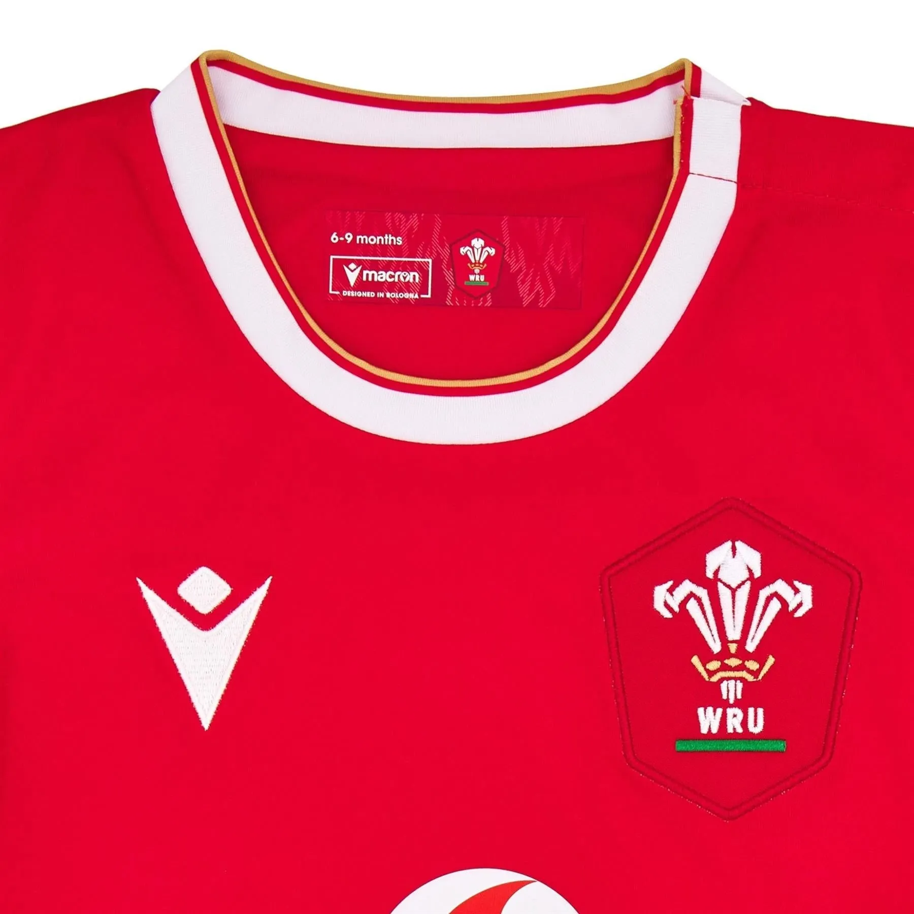 Macron Wales Rugby Baby Home Replica Mini Kit | Red | 2024/25