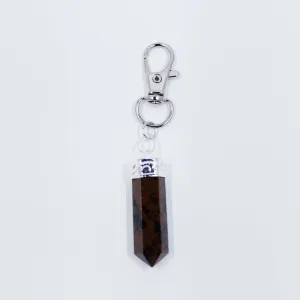 Mahogany Obsidian Clip-on Pendant