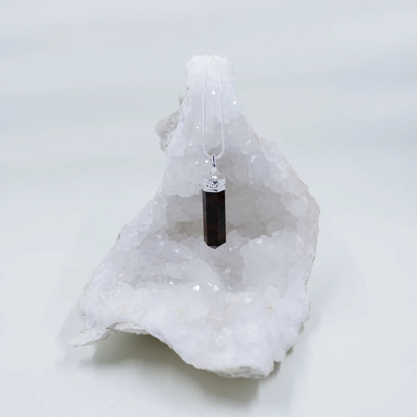 Mahogany Obsidian Necklaces and Clip | 2 Piece Set