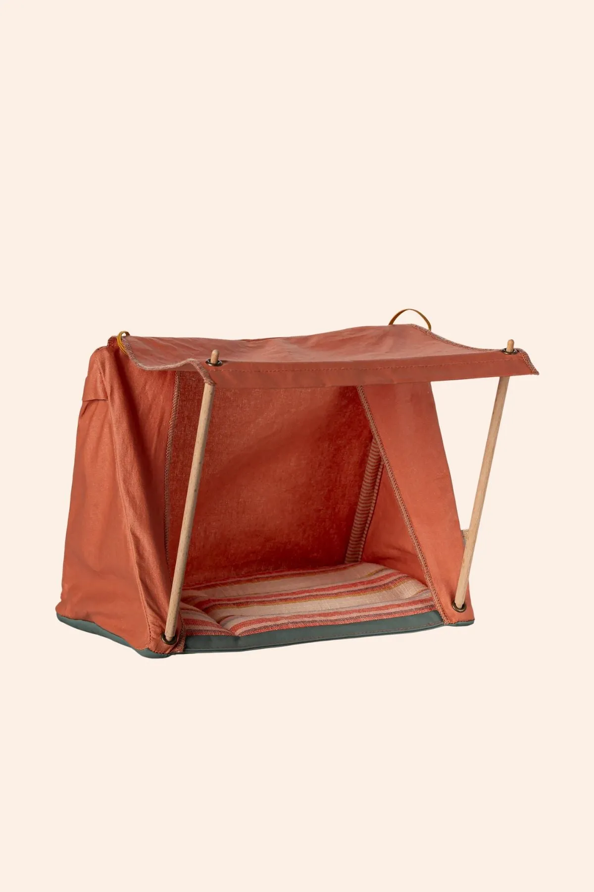 Maileg - Happy Camper Tent - Mouse - Coral