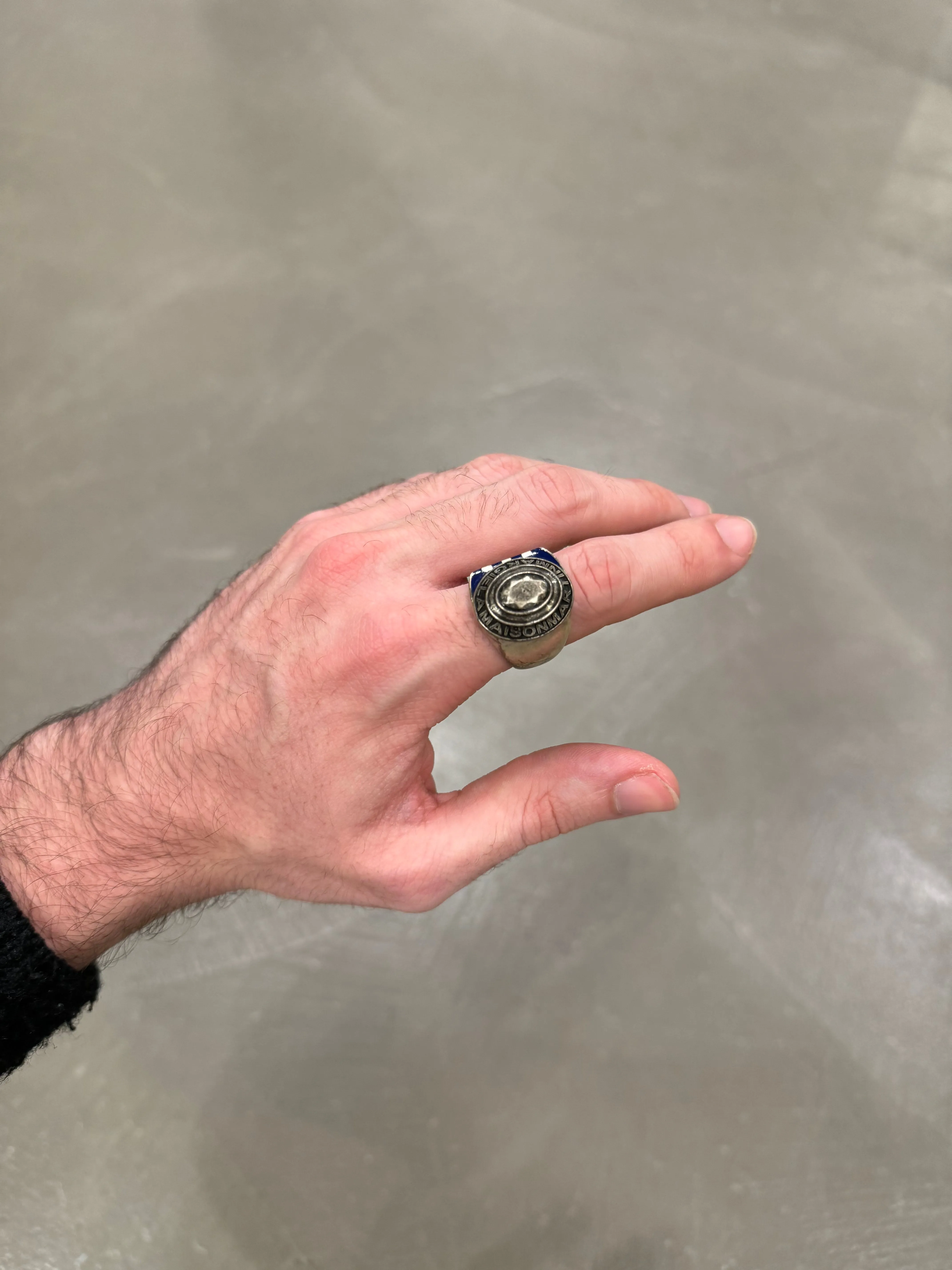 Maison Margiela Offset Class ring