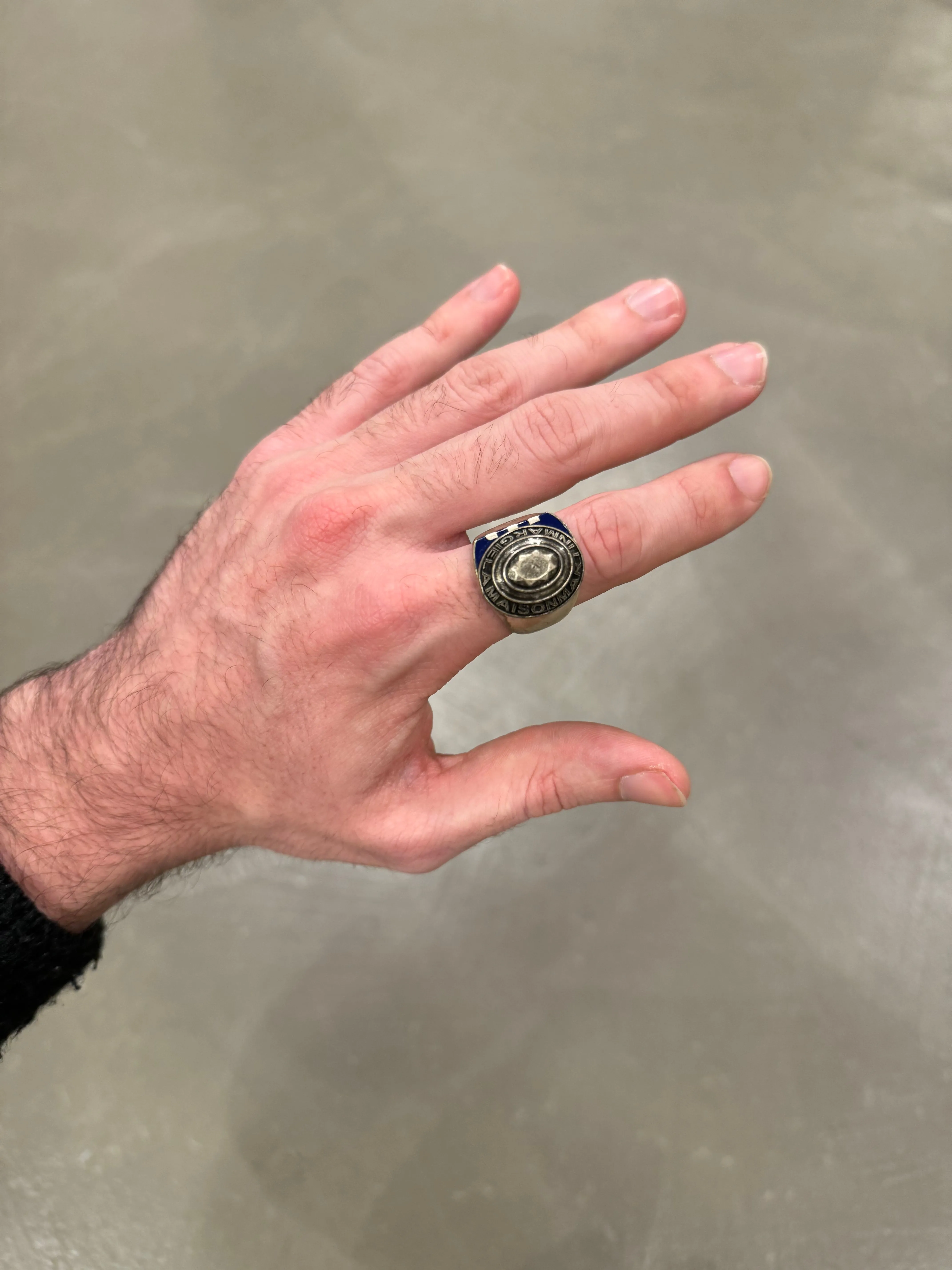 Maison Margiela Offset Class ring