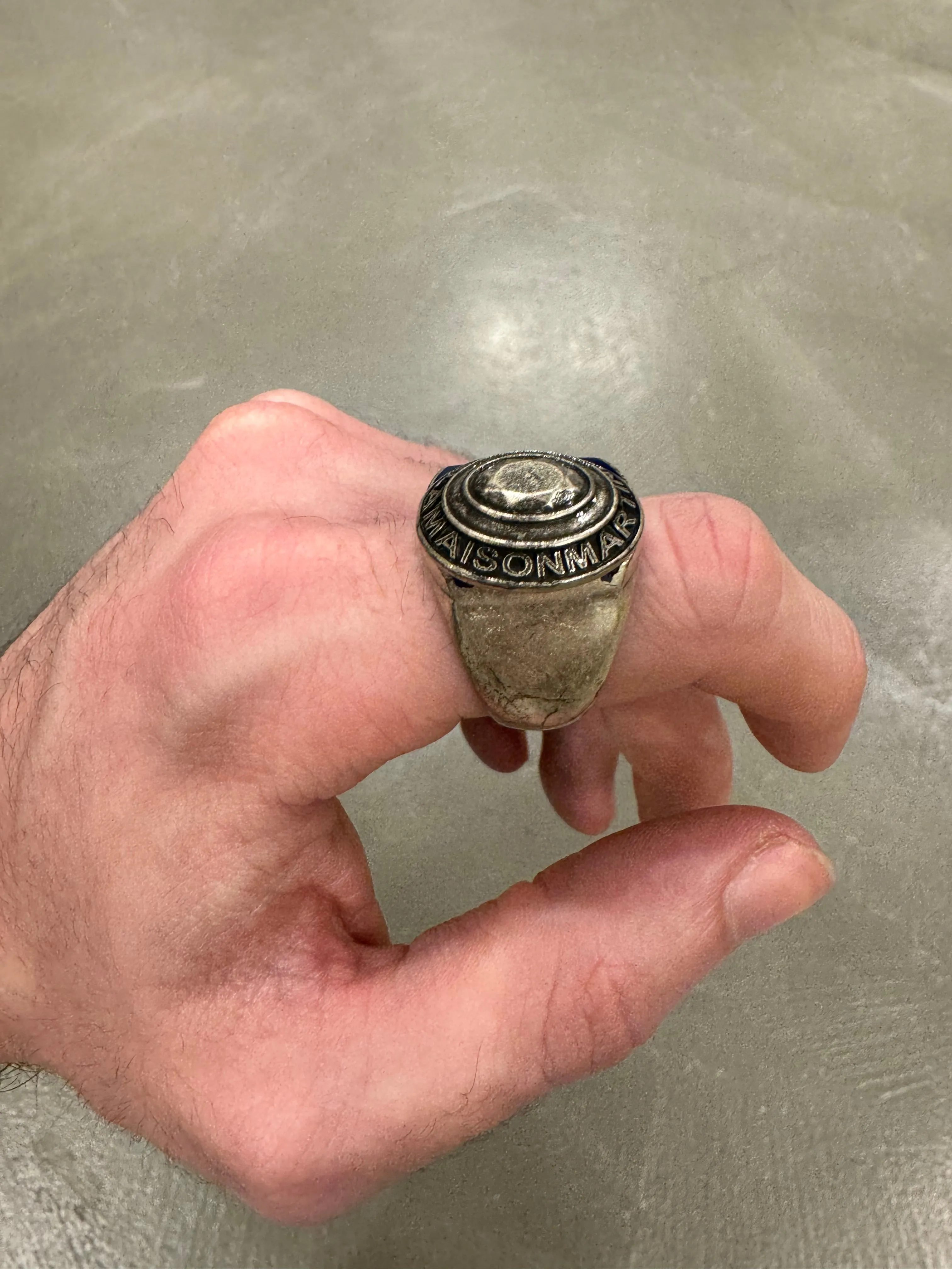Maison Margiela Offset Class ring