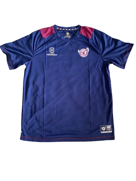 Manly Warringah Sea Eagles Mens Performance Polo
