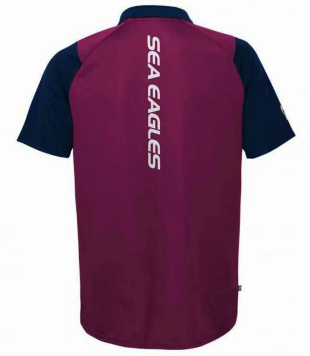 Manly Warringah Sea Eagles Mens Performance Polo