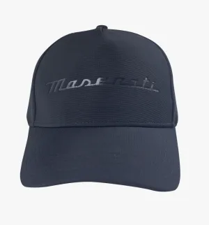 Maserati Black Emboss Cap