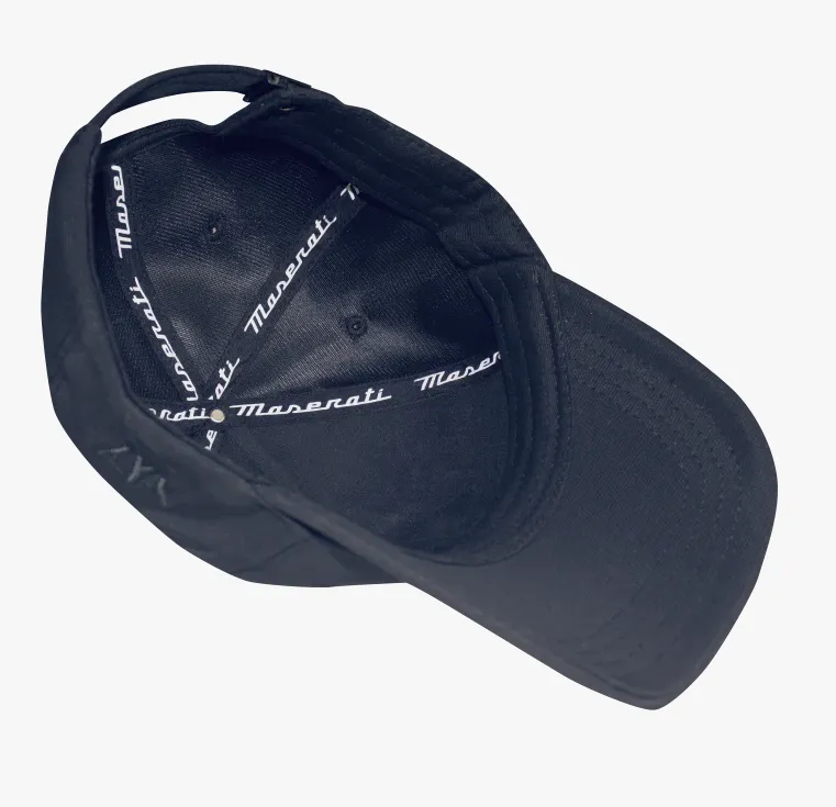 Maserati Black Emboss Cap