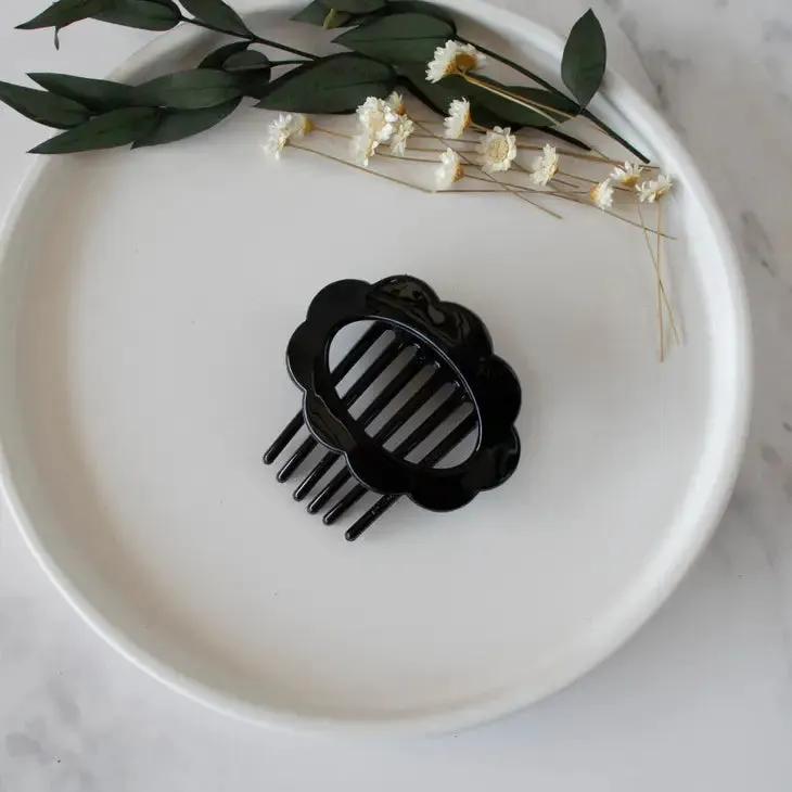 mel flower daisy flower hair clip