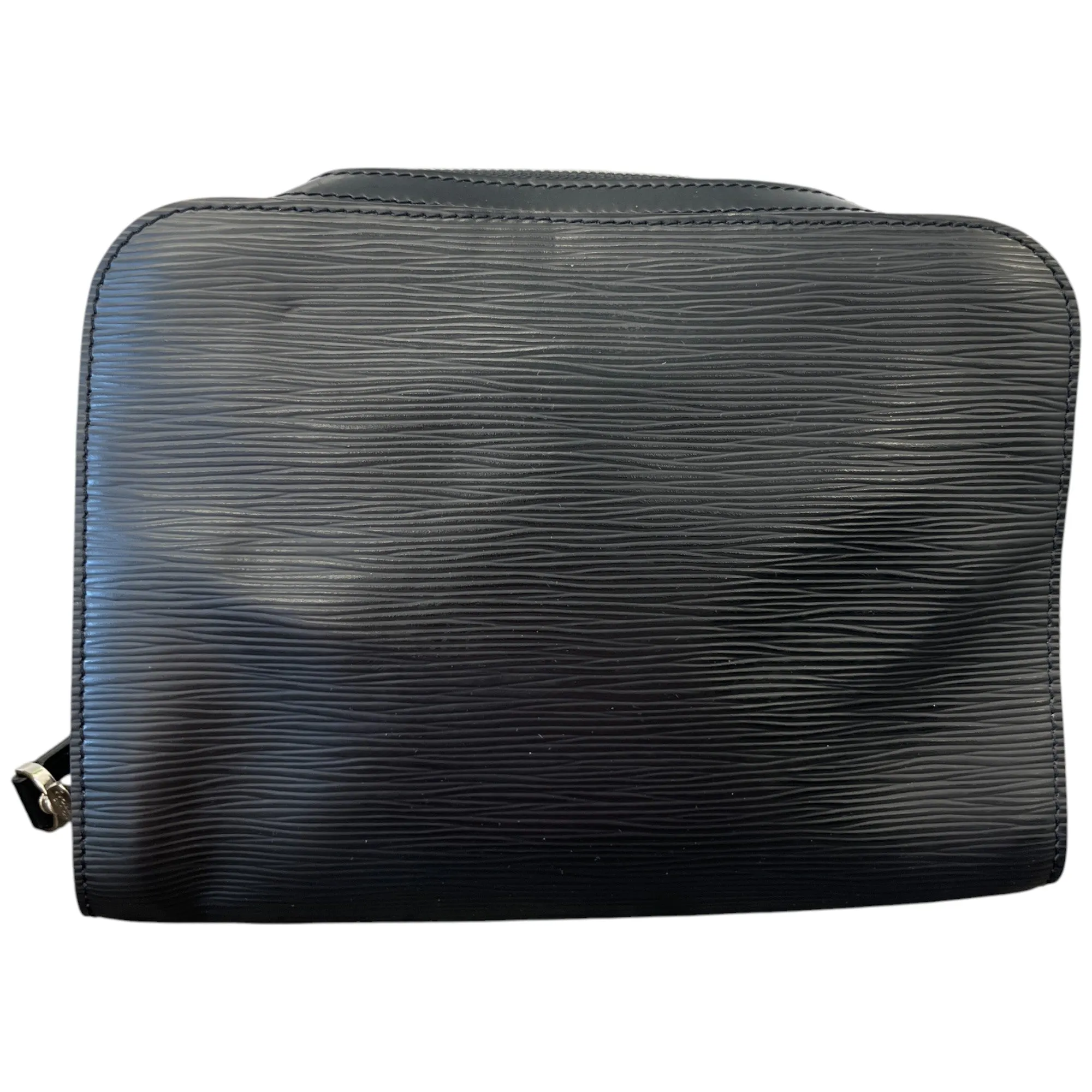 Men's Epi Embossed Logo Pouch Black