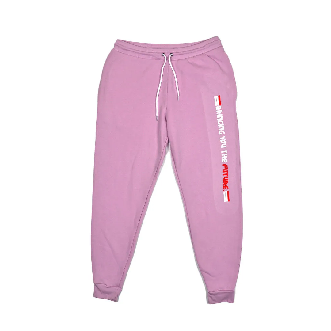Metal Logo Joggers Lilac