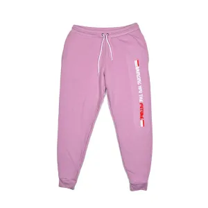 Metal Logo Joggers Lilac