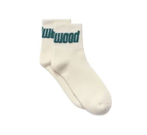 Metal Logo Quarter Sock