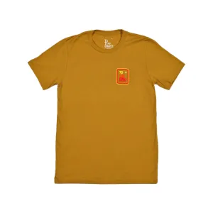 Metal Logo T-Shirt Mustard