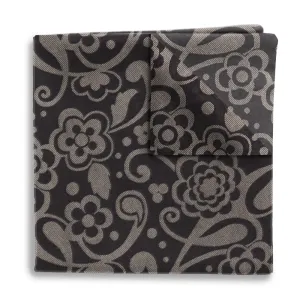 Midnight Bloom - Pocket Squares