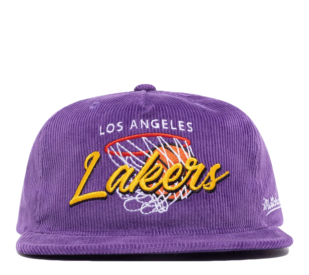 Mitchell & Ness "Nothing But Net" Corduroy Hat