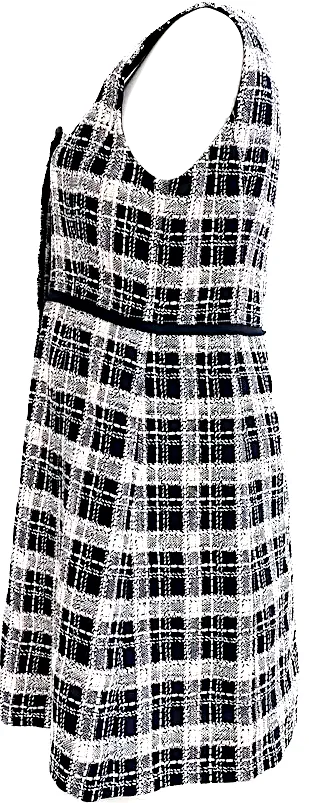 Miu Miu Italy. Dress Ladies Wool, Cotton, Viscose Polyamide Linen, Acetate, Silk