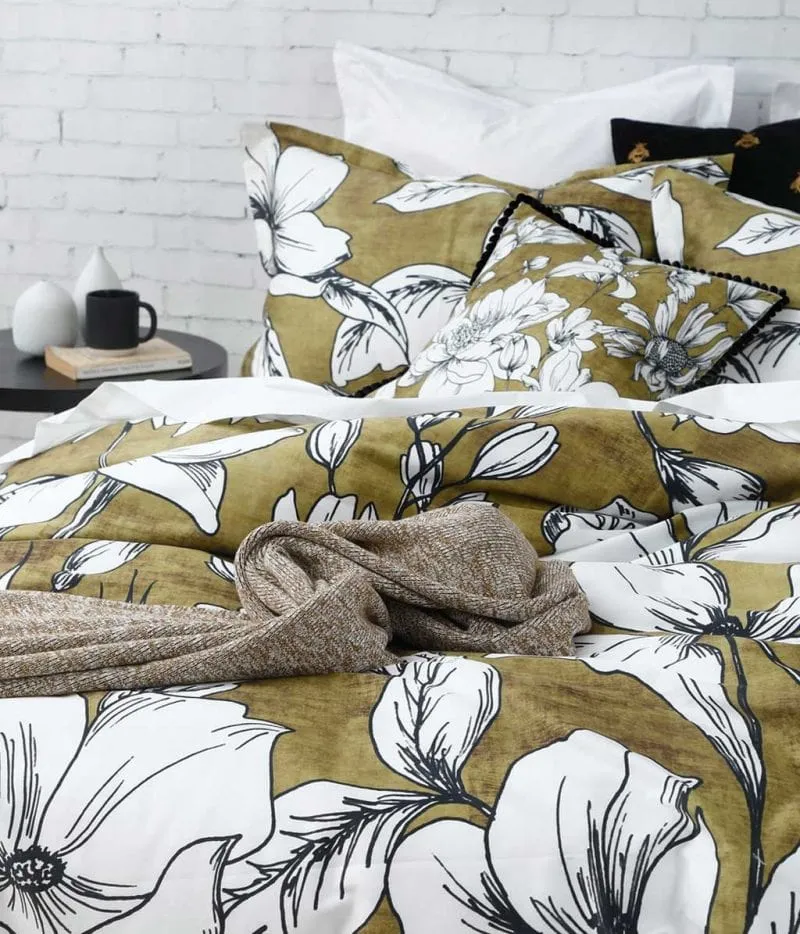 M.M Linen Multi Hally Duvet Cover Set