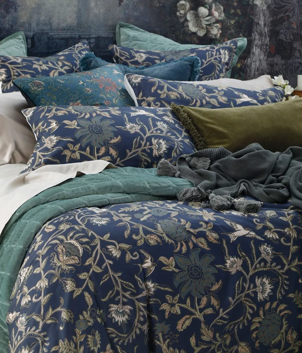 M.M Linen Multi Ivy Duvet Cover Set