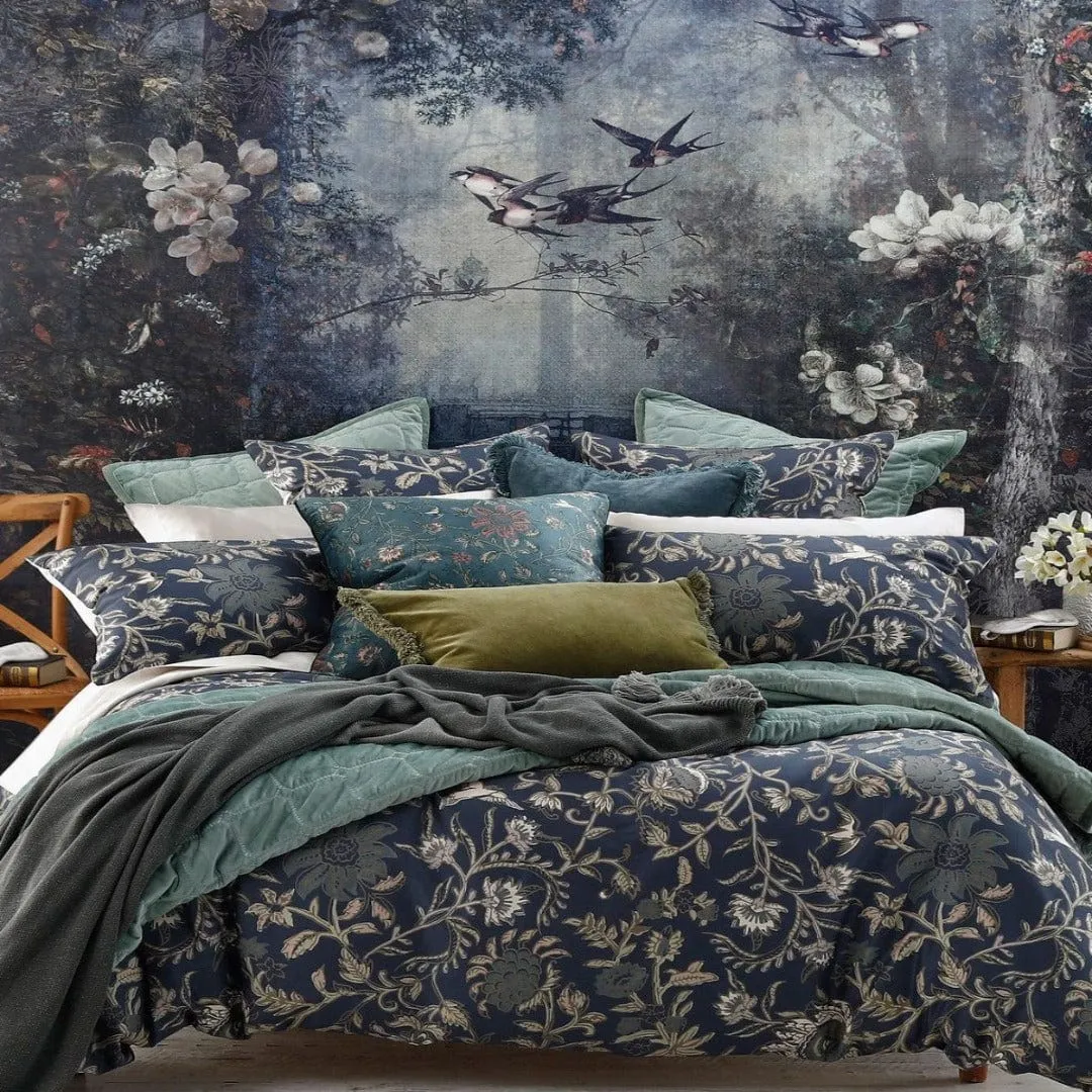 M.M Linen Multi Ivy Duvet Cover Set