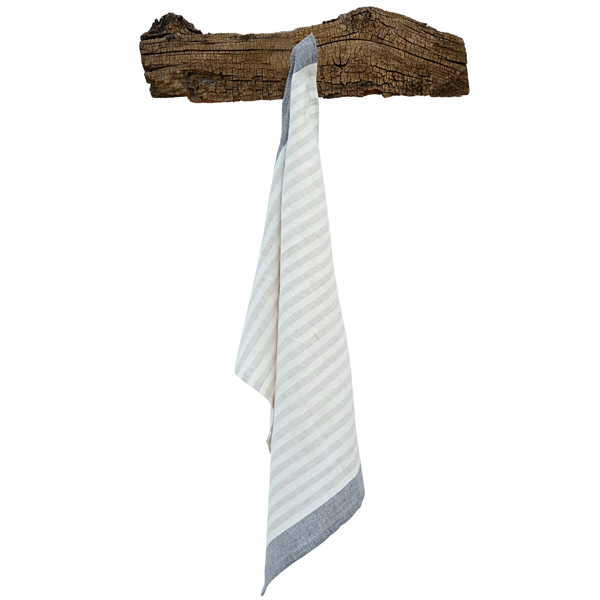 Modern Stripe Linen Tea Towel