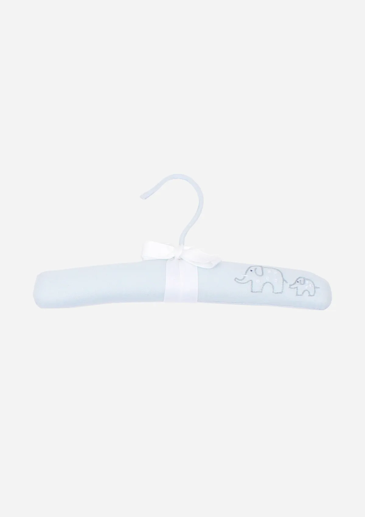 Mommy and Me Elephant Hanger, Sky Blue