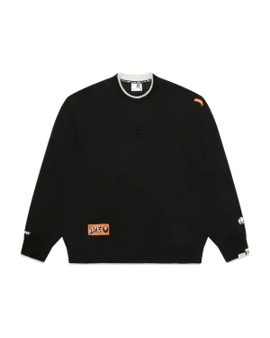 Moonface logo crew neck sweatshirt