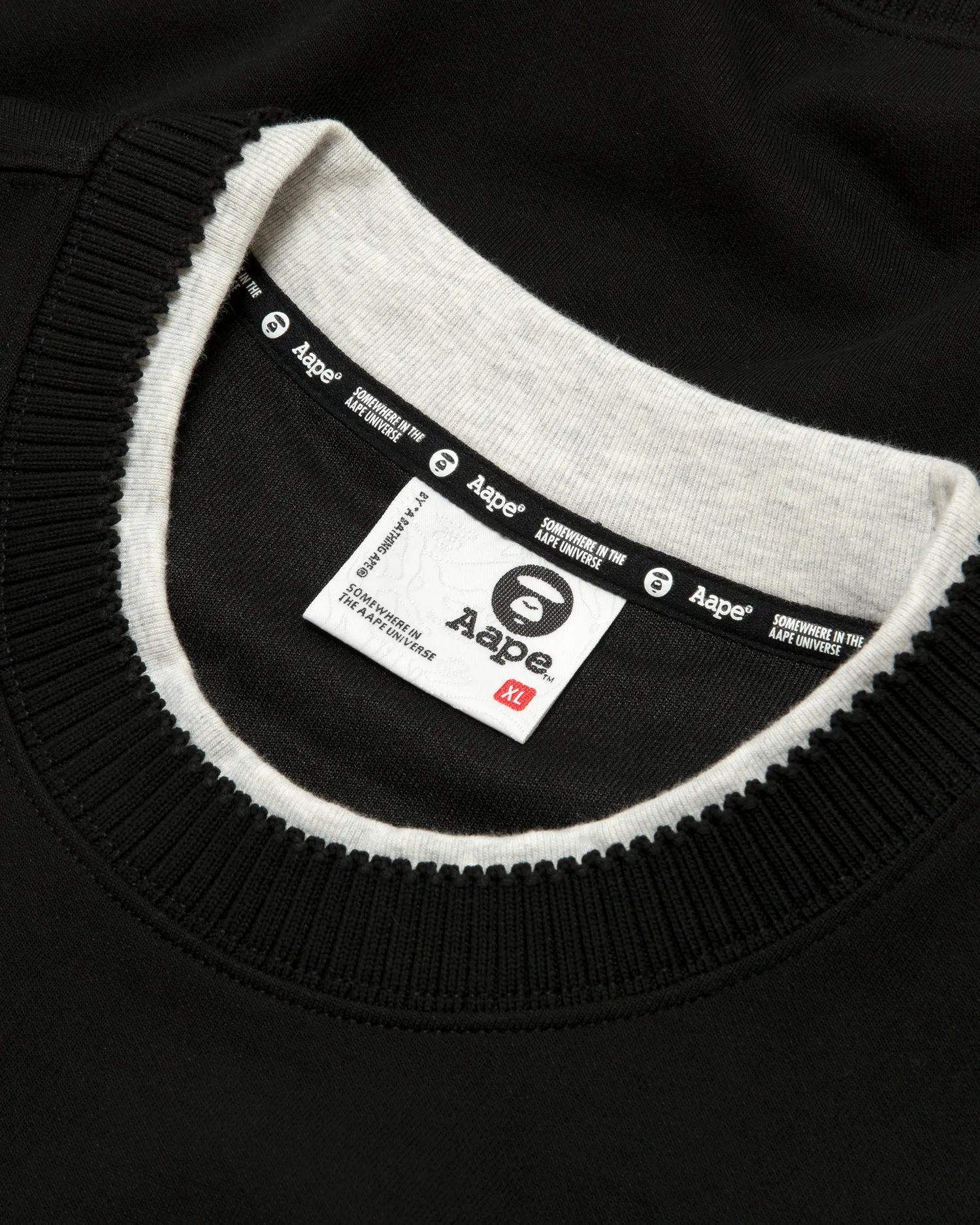 Moonface logo crew neck sweatshirt