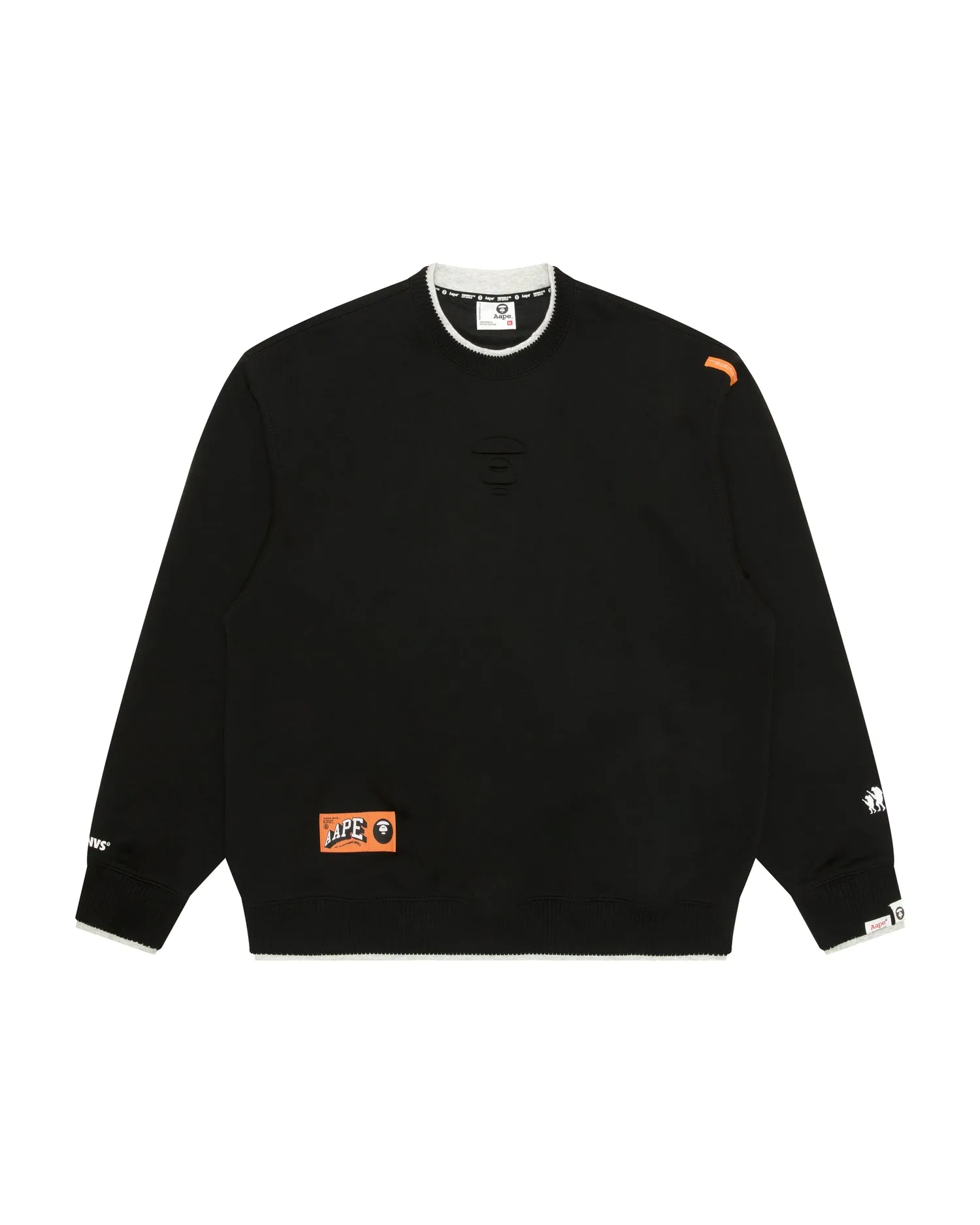 Moonface logo crew neck sweatshirt