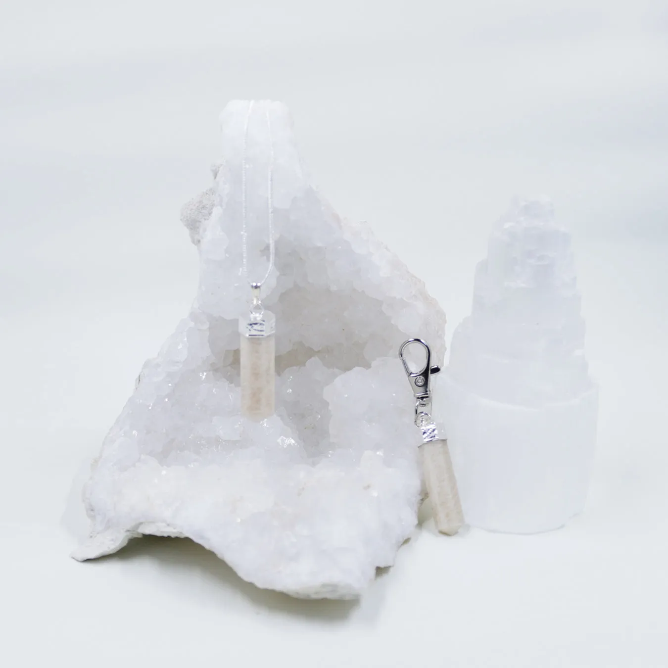 Moonstone Necklaces and Clip | 2 Piece Set