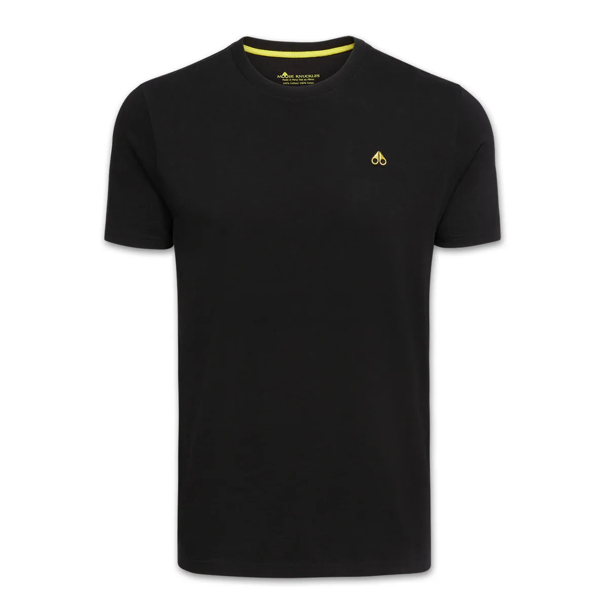 Moose Knuckles - Classic Logo T-Shirt in Black