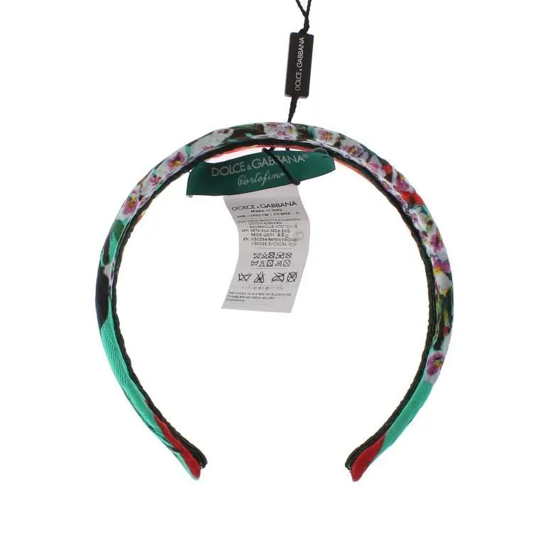 Multicolor Floral Cotton Headband