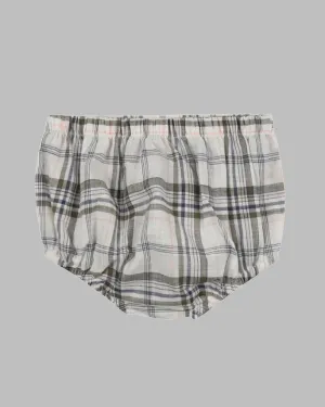 Multicolour Check Print Bloomers