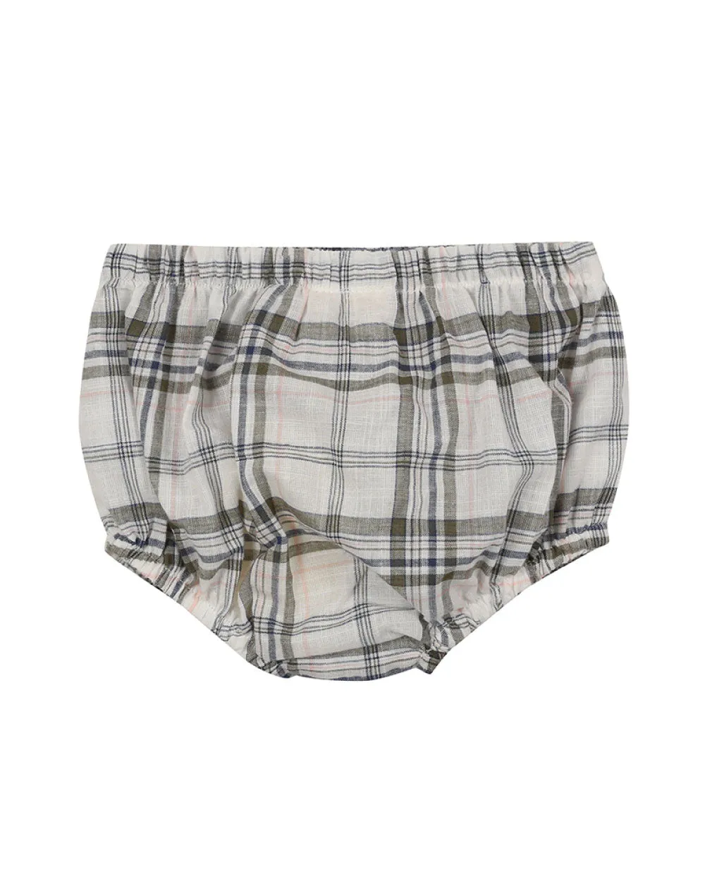 Multicolour Check Print Bloomers