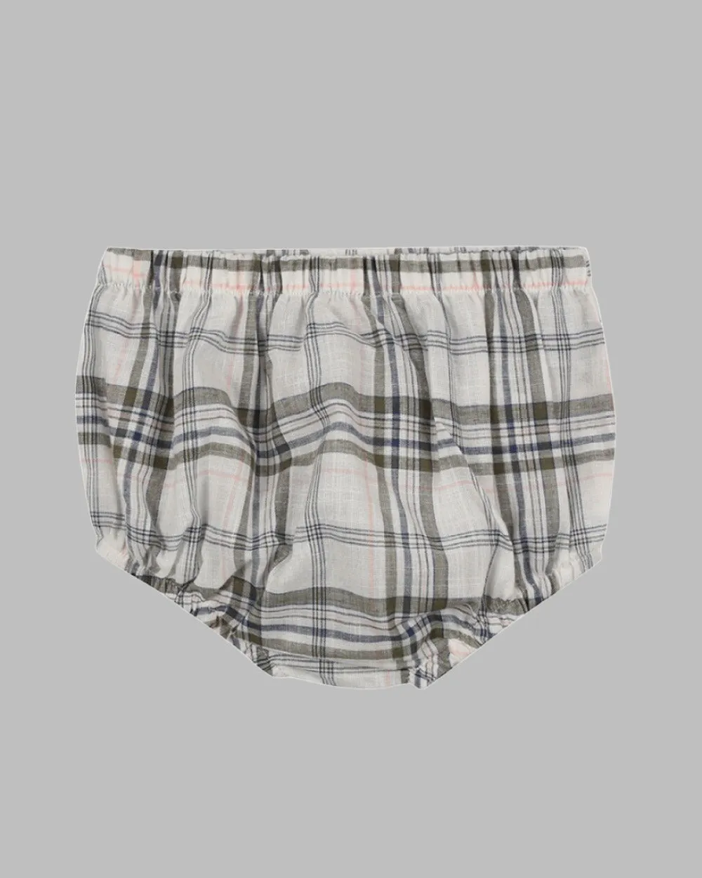 Multicolour Check Print Bloomers