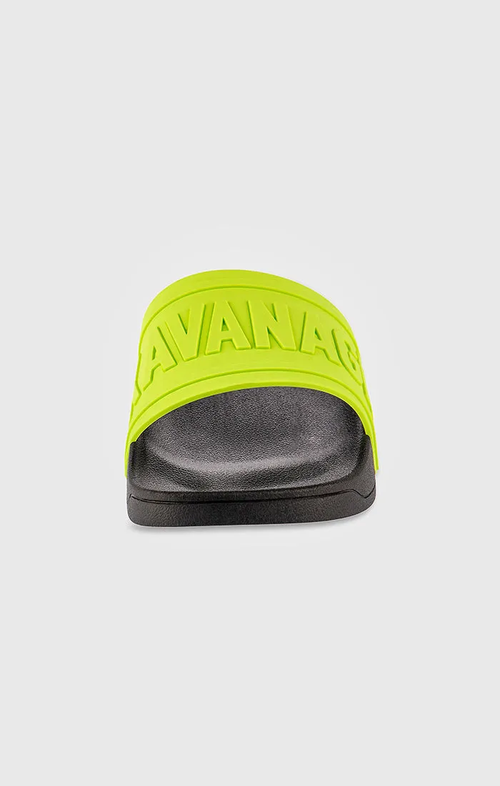 Neon Yellow Kavanagh Sliders