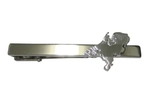 Netherlands Map Shape and Flag Design Tie Clip
