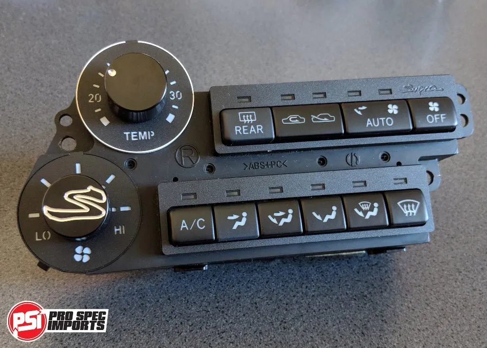 New AC Button Set For JDM (RHD) Supra HVAC Climate Control Unit