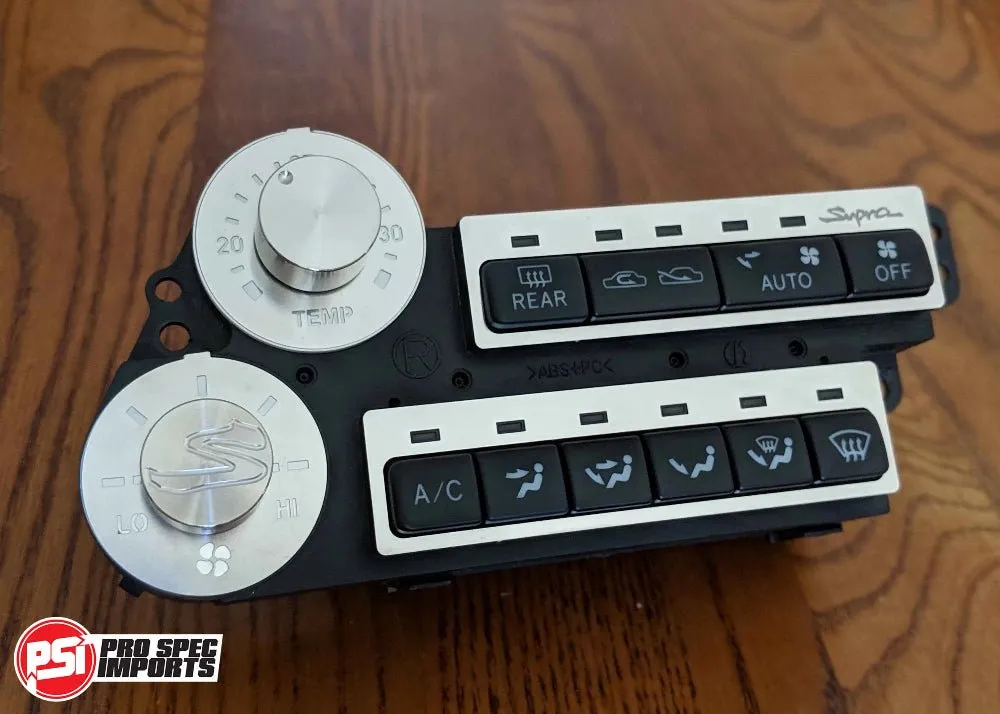 New AC Button Set For JDM (RHD) Supra HVAC Climate Control Unit