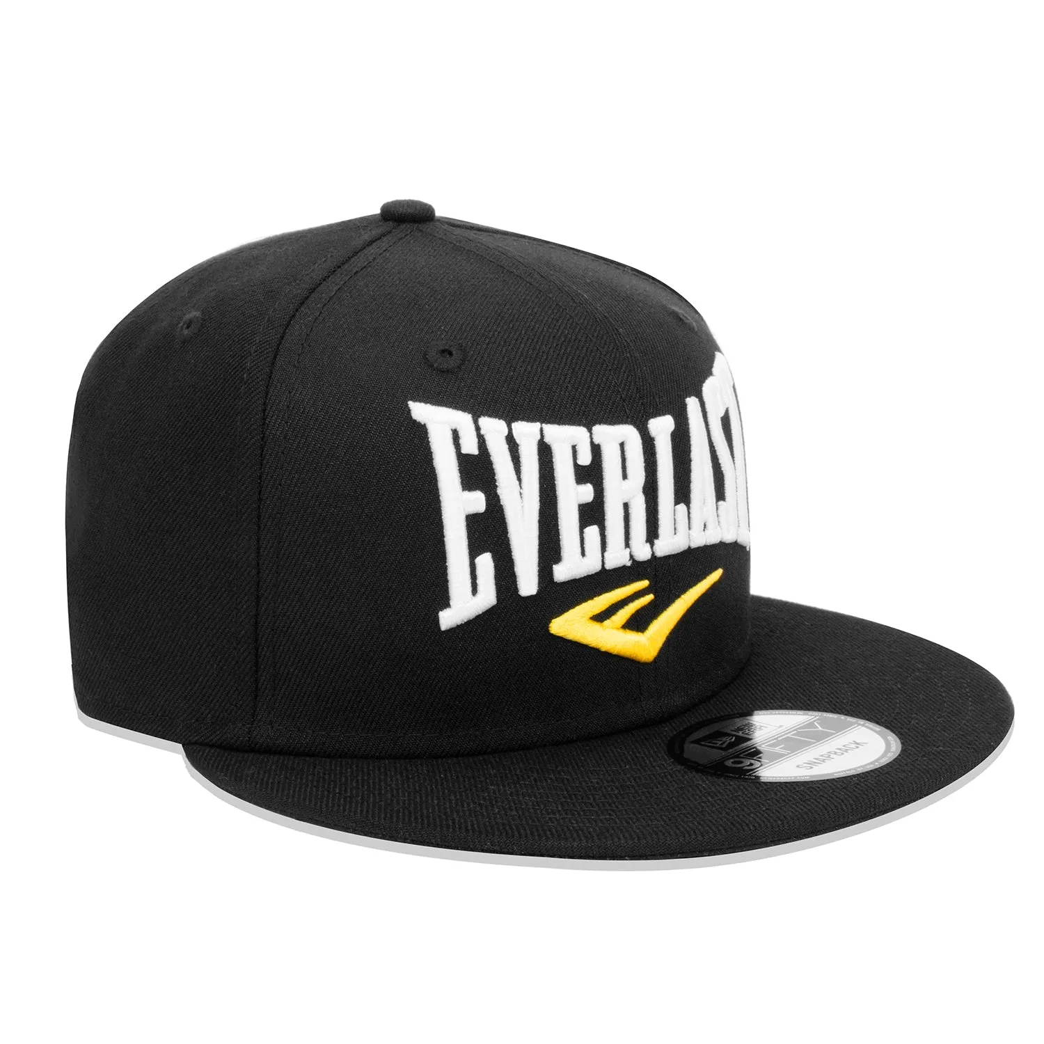 New Era 9FIFTY Black Snapback Logo Cap