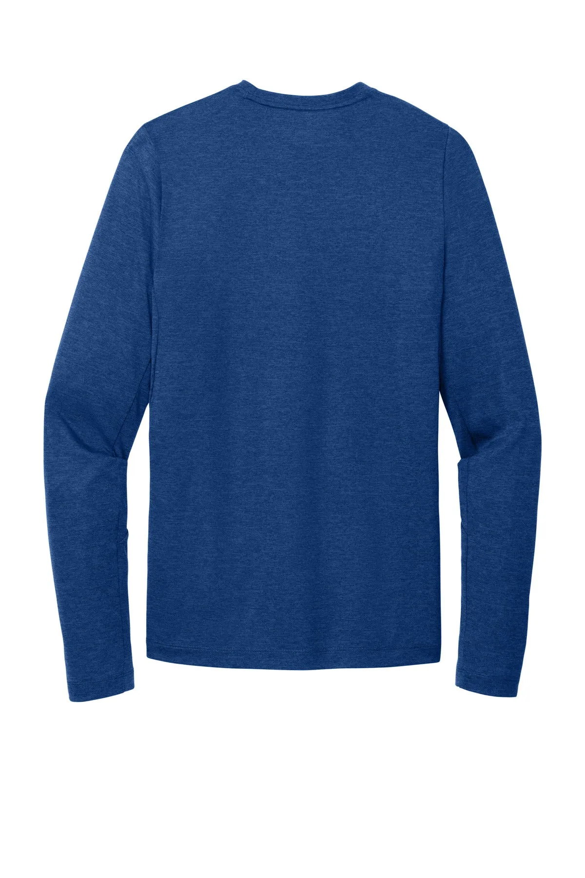 New Era  Series Performance Long Sleeve Crew Tee. NEA201 Royal