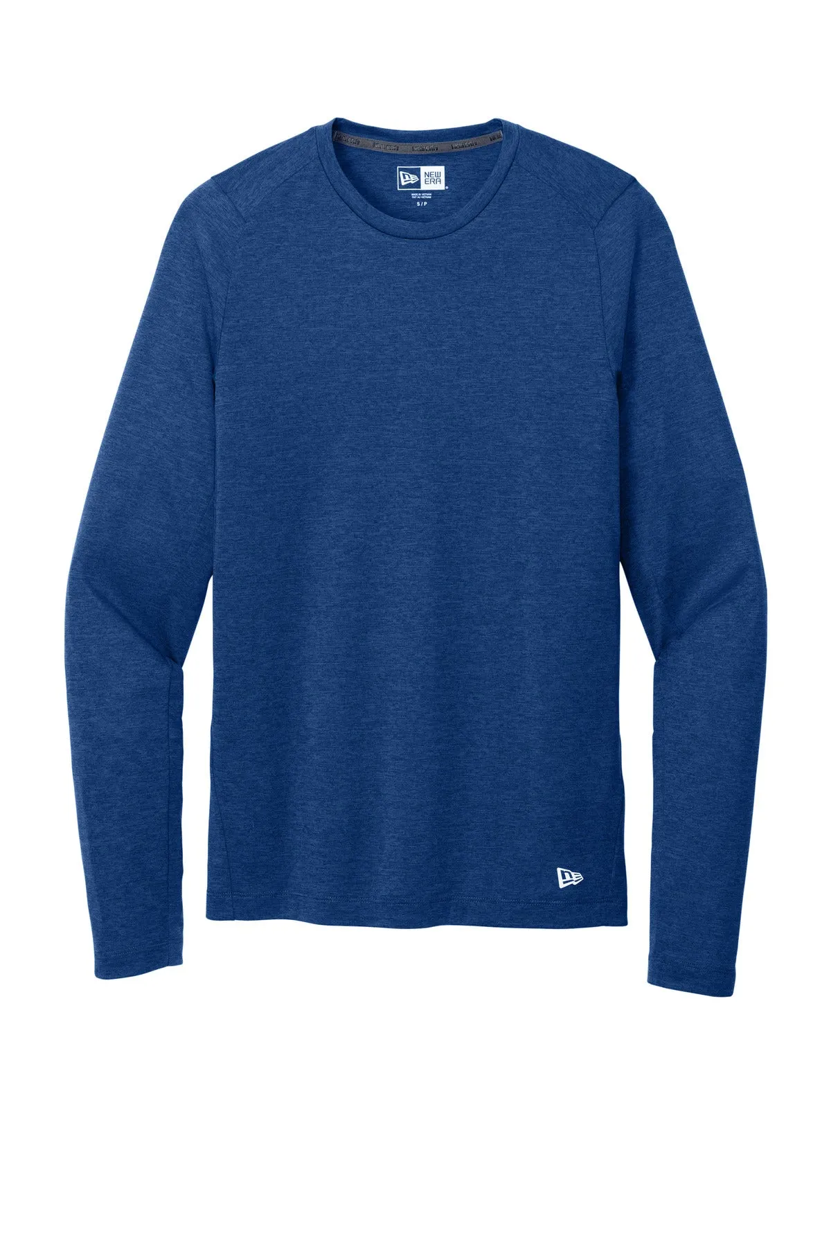New Era  Series Performance Long Sleeve Crew Tee. NEA201 Royal