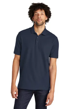 New Era  Venue Home Plate Polo. NEA300 True Navy