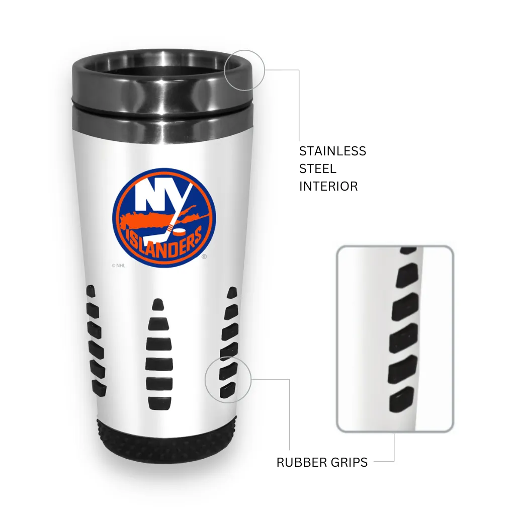 New York Islanders Travel Mug - 16 oz. White Huntsville