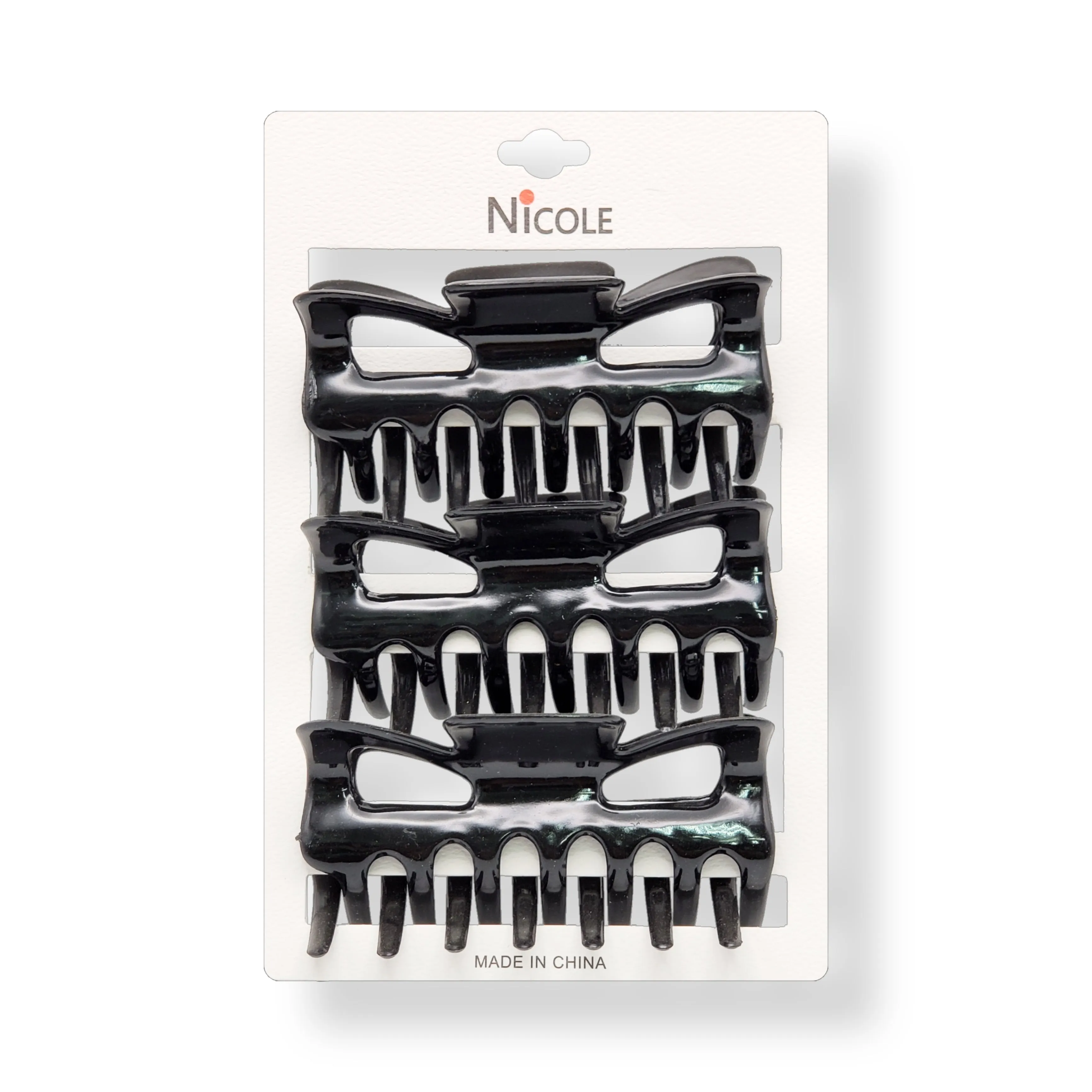 Nicole Medium Claw Clips (3 Pack)