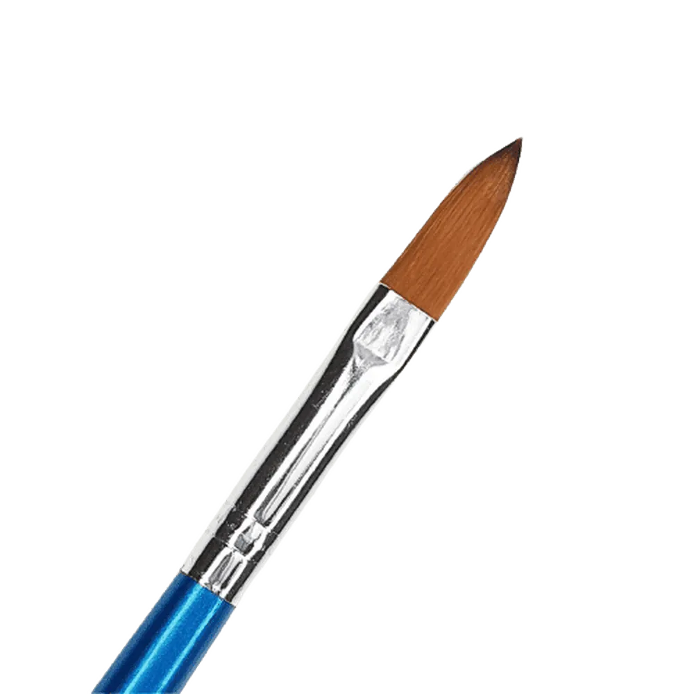 No.12 Acrylic Brush - Wooden Handle