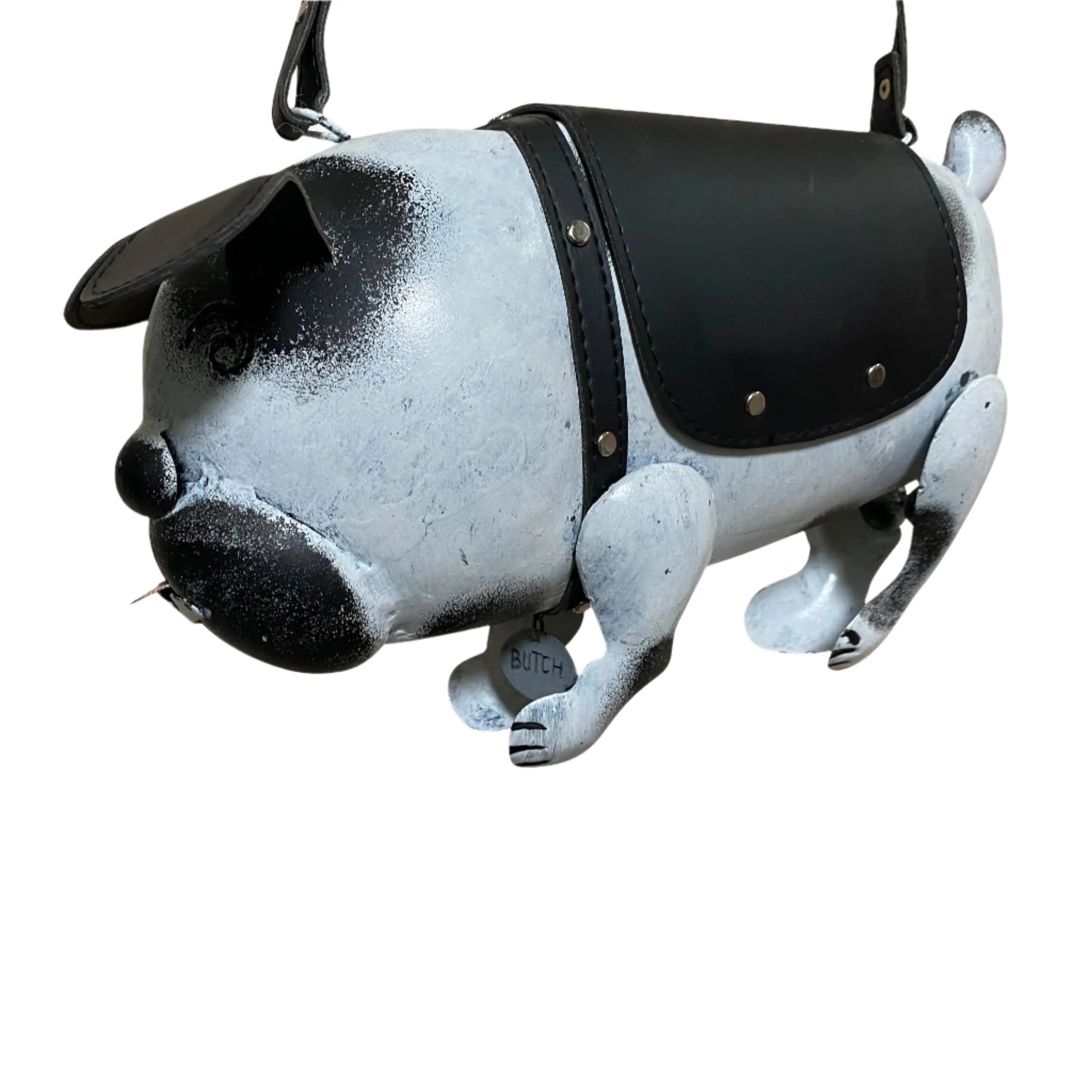 Novelty Metal Dog Purse