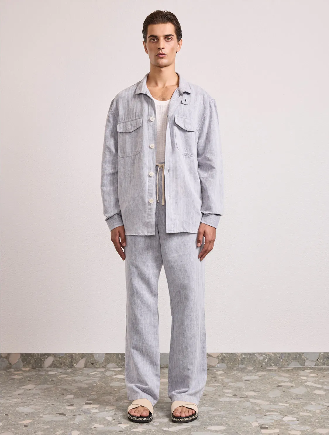 NUNO LINEN SHACKET
