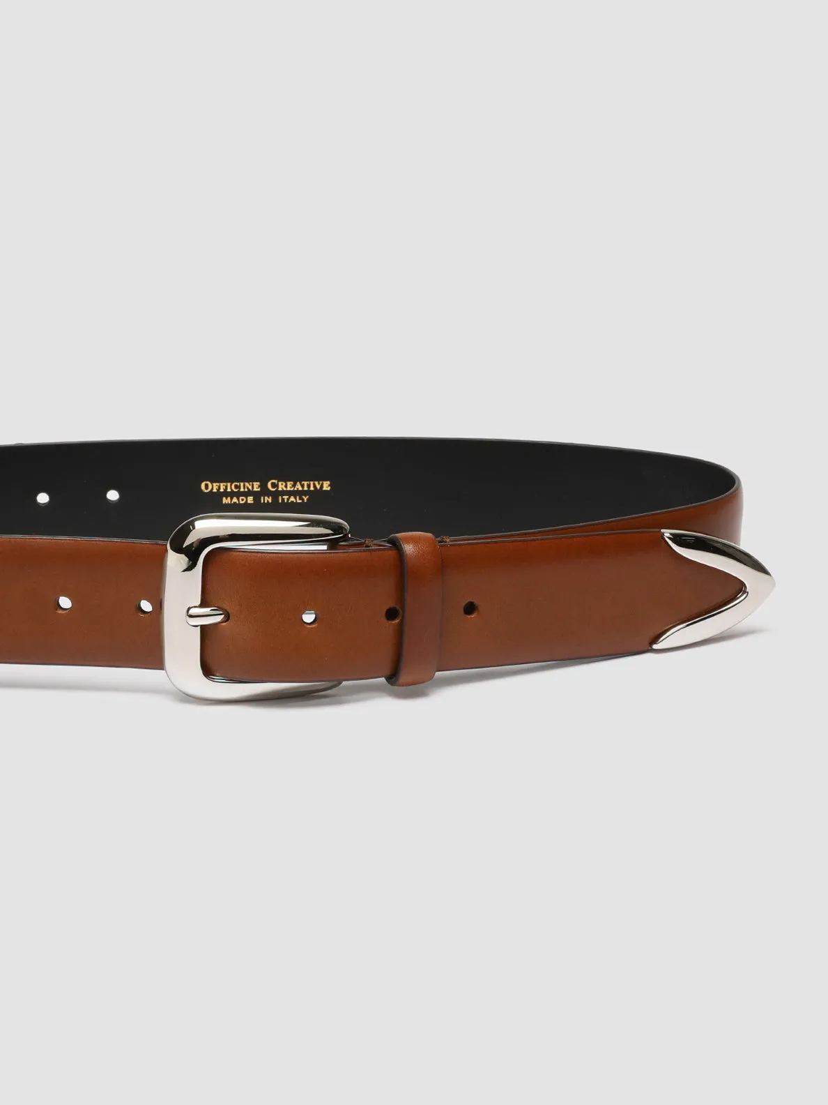 OC STRIP 052 - Brown Leather Belt